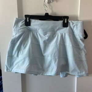 Lululemon light blue skirt